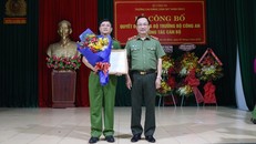 Công bố các quyết định của Bộ Công an về công tác cán bộ