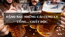 Đằng sau những cái cụng ly uống... chất độc
