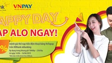 'Ngày Không Tiền Mặt – 16/06', HDBank triển khai chương trình 'Happy day - Nạp Alo ngay'