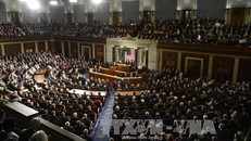 Toàn cảnh một phiên họp của Hạ viện Mỹ ở Washington, DC. Ảnh: AFP/TTXVN