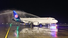 Cảng hàng không quốc tế Vân Đồn đón chuyến bay đầu tiên từ Hồ Nam, Trung Quốc
