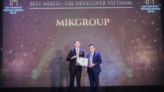 MIKGroup lập hat-trick giải thưởng tại Dot Property Vietnam Awards 2019