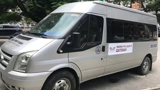 Đường đi của chiếc xe chở học sinh bị mắc kẹt trong 9 tiếng