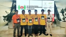 Việt Nam đứng thứ 4 trong cuộc thi Olympic Tin học quốc tế