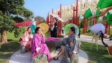 Cộng đồng cosplay 'phát cuồng' với điểm sống ảo mới ở Hà Nội