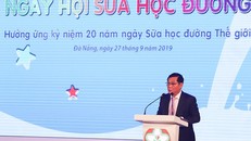 Tưng bừng Ngày hội sữa học đường Đà Nẵng