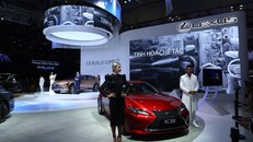 Gian hàng Lexus triển lãm ô tô tại Việt Nam