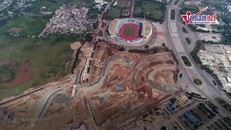 Toàn cảnh đường đua ôtô F1 ở Hà Nội sau 7 tháng thi công