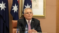 Thủ tướng Australia Scott Morrison. Ảnh: AFP/TTXVN