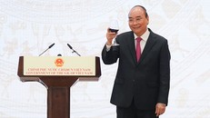 Thủ tướng Nguyễn Xuân Phúc chủ trì lễ kỷ niệm 75 năm Quốc khánh nước CHXHCN Việt Nam - Ảnh: VGP/Quang Hiếu