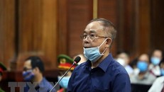 Bị cáo Nguyễn Thành Tài, nguyên Phó Chủ tịch Ủy ban Nhân dân Thành phố Hồ Chí Minh. (Ảnh: Thành Chung/TTXVN)