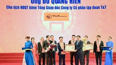 Doanh nhân Đỗ Quang Hiển được trao tặng Huân chương Lao động hạng Nhất