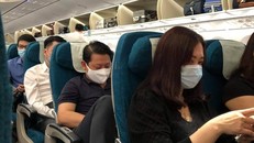 Chuyến bay xảy ra sự việc. Ảnh: Dân Trí