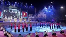 Toàn cảnh lễ khánh thành tượng đài Bác Hồ với nông dân Việt Nam - Ảnh: Nhân dân