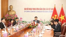 Quang cảnh phiên họp trực tuyến. (Ảnh: Phương Hoa/TTXVN)