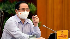 Thủ tướng Chính phủ Phạm Minh Chính phát biểu tại cuộc làm việc. Thủ tướng yêu cầu, Bộ cần tập trung xây dựng chiến lược phát triển các ngành, lĩnh vực; đi kèm cơ chế, chính sách phù hợp, hiệu quả và nguồn lực thực hiện - Ảnh: VGP/Nhật Bắc