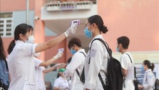 Hà Nội sẽ căn cứ thực tế diễn biến của dịch COVID-19 để xem xét cho học sinh trở lại trường. Ảnh tư liệu: Thanh Tùng/TTXVN