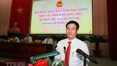 Ông Trần Văn Huyến - Chủ tịch Hội đồng Nhân dân tỉnh Hậu Giang khóa X. (Nguồn: TTXVN)