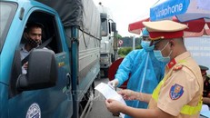 Bộ Y tế đề nghị công nhận xét nghiệm test nhanh COVID-19 với các lái xe chở hàng