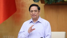 Thủ tướng Phạm Minh Chính. (Ảnh: Dương Giang/TTXVN)