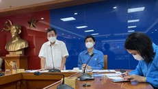 Tổng Liên đoàn Lao động Việt Nam phối hợp cùng Hội Nhạc sĩ Việt Nam tổ chức Họp báo và phát động hai cuộc thi sáng tác ca khúc "Giai điệu nơi tuyến đầu" và clip "Thời khắc khó quên". Ảnh: vov.vn