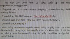 Đổi giấy phép lái xe trực tuyến trên toàn quốc từ năm 2022