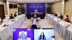 Chủ tịch nước Nguyễn Xuân Phúc dự Hội nghị các nhà Lãnh đạo kinh tế APEC lần thứ 28. (Ảnh: Thống Nhất/TTXVN)