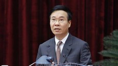 Đồng chí Võ Văn Thưởng, Uỷ viên Bộ Chính trị, Thường trực Ban Bí thư phát biểu chỉ đạo hội nghị.