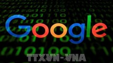 Biểu tượng Google. Ảnh: AFP/TTXVN