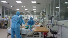 Nơi điều trị bệnh nhân COVID-19 nặng. Ảnh: TTXVN.