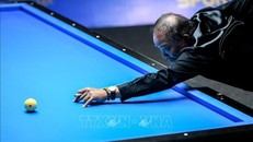 Tay cơ huyền thoại Philippines Efren Reyes. Ảnh: TTXVN