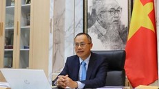 Đại sứ Việt Nam tại Thái Lan kiêm nhiệm Đại diện thường trực của Việt Nam tại ESCAP Phan Chí Thành. (Ảnh: Ngọc Quang/TTXVN)