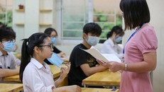 Học sinh một trường trung học tại Hà Nội. (Ảnh: Minh Sơn/Vietnam+)
