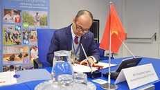 Đại sứ Nguyễn Trung Kiên, Đại diện thường trực Việt Nam tại IAEA. Ảnh: Vietnam+