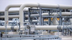 Hệ thống đường ống dẫn khí đốt Nord Stream 2 cung cấp khí đốt từ Nga sang Đức. Ảnh: DPA/TTXVN