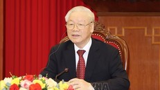 Tổng Bí thư Nguyễn Phú Trọng điện đàm với Tổng thống Indonesia Joko Widodo