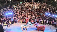 Hàng nghìn người đã tham dự đêm hội Trung thu ở An Thới do tập đoàn Sun Group tổ chức năm 2020.