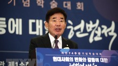 Chủ tịch Quốc hội Hàn Quốc Kim Jin-pyo. (Ảnh: Yonhap/TTXVN)