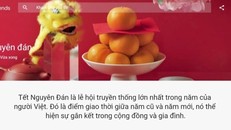 Trang Google xu hướng về Tết Nguyên đán dành riêng cho Việt Nam. Nguồn: Google