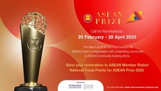 Banner Giải thưởng ASEAN năm 2023. (Nguồn: asean.org)