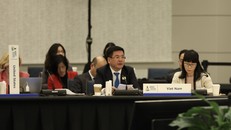 Bộ trưởng Bộ Công Thương Nguyễn Hồng Diên dự phiên họp MRT 29.