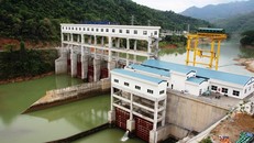Thủy điện Bảo Lâm 1 tại tỉnh Cao Bằng. (Ảnh: Hùng Võ/Vietnam+)