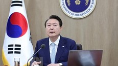 Tổng thống Hàn Quốc Yoon Suk-yeol phát biểu tại cuộc họp nội các ở Seoul ngày 4/4. (Ảnh: Yonhap/TTXVN)