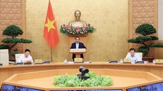 Thủ tướng Phạm Minh Chính chủ trì Phiên họp Chính phủ thường kỳ tháng 6/2023. Ảnh: Dương Giang/TTXVN