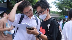 Thí sinh dự thi tốt nghiệp trung học phổ thông năm 2023. (Ảnh: Hoài Nam/Vietnam+)