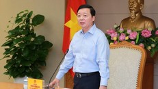 Phó Thủ tướng Trần Hồng Hà phát biểu chỉ đạo. 