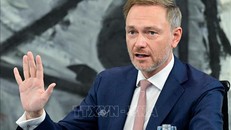 Bộ trưởng Tài chính Đức Christian Lindner. Ảnh: AFP/TTXVN