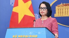 Người Phát ngôn Bộ Ngoại giao Việt Nam Phạm Thu Hằng. Ảnh: TTXVN phát