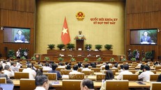 Quang cảnh phiên họp sáng 24/5/2024. Ảnh: Doãn Tấn/TTXVN