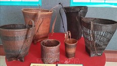 Gùi chứa đựng đồ vật của đồng bào S'tiêng.